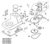 Bosch Mixer Parts - We stock all available parts! If you need us to repair your old Bosch Mixer give us a call.